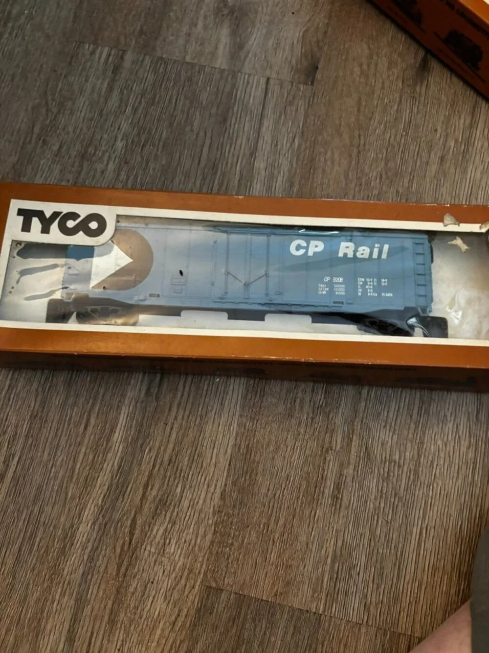 Tyco HO Box Car CP Rail 9208 Railroad Train Set up display w/box